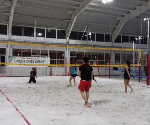 Campo beach volley